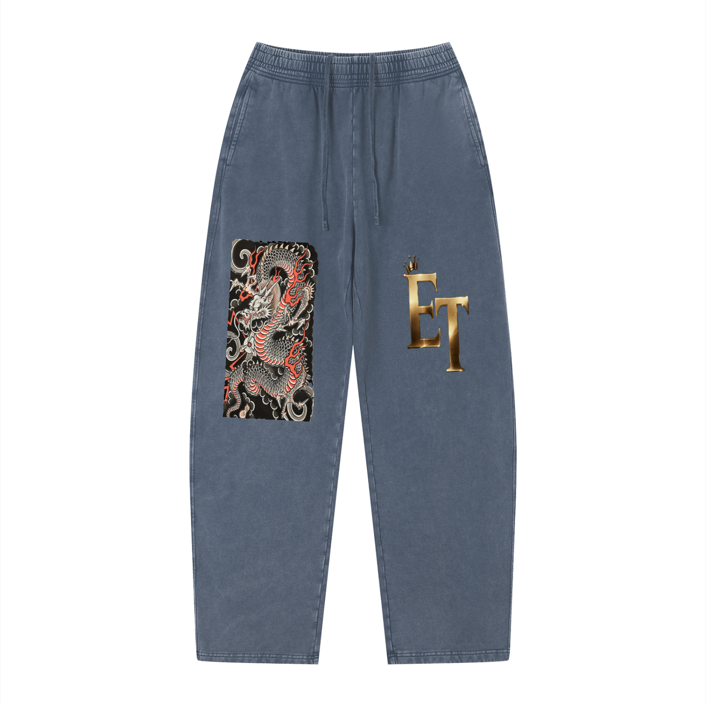 Unisex Vintage Wash Loose Sweatpants