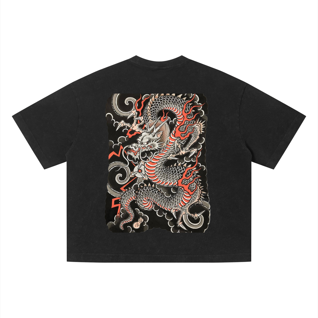 Unisex Vintage Wash Boxy T-Shirt