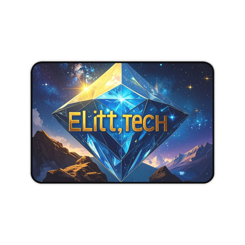 Gaming Desk Mat — ELitt.tech Diamond Galaxy Mousepad
