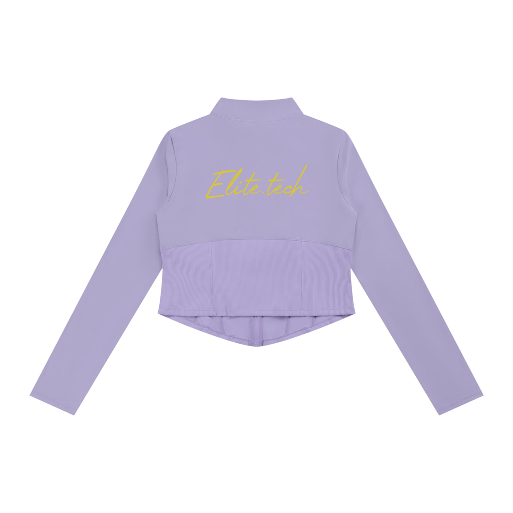 Women's Slim Fit Full-Zip Yoga Jacket