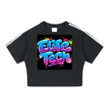 Taped Cooling Performance Crop Top