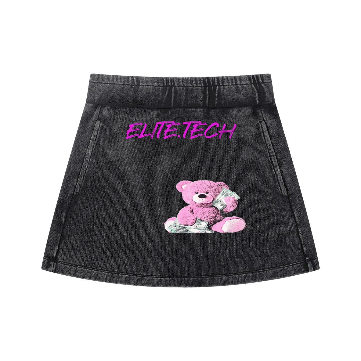 Women's Mineral Wash Mini Skirt