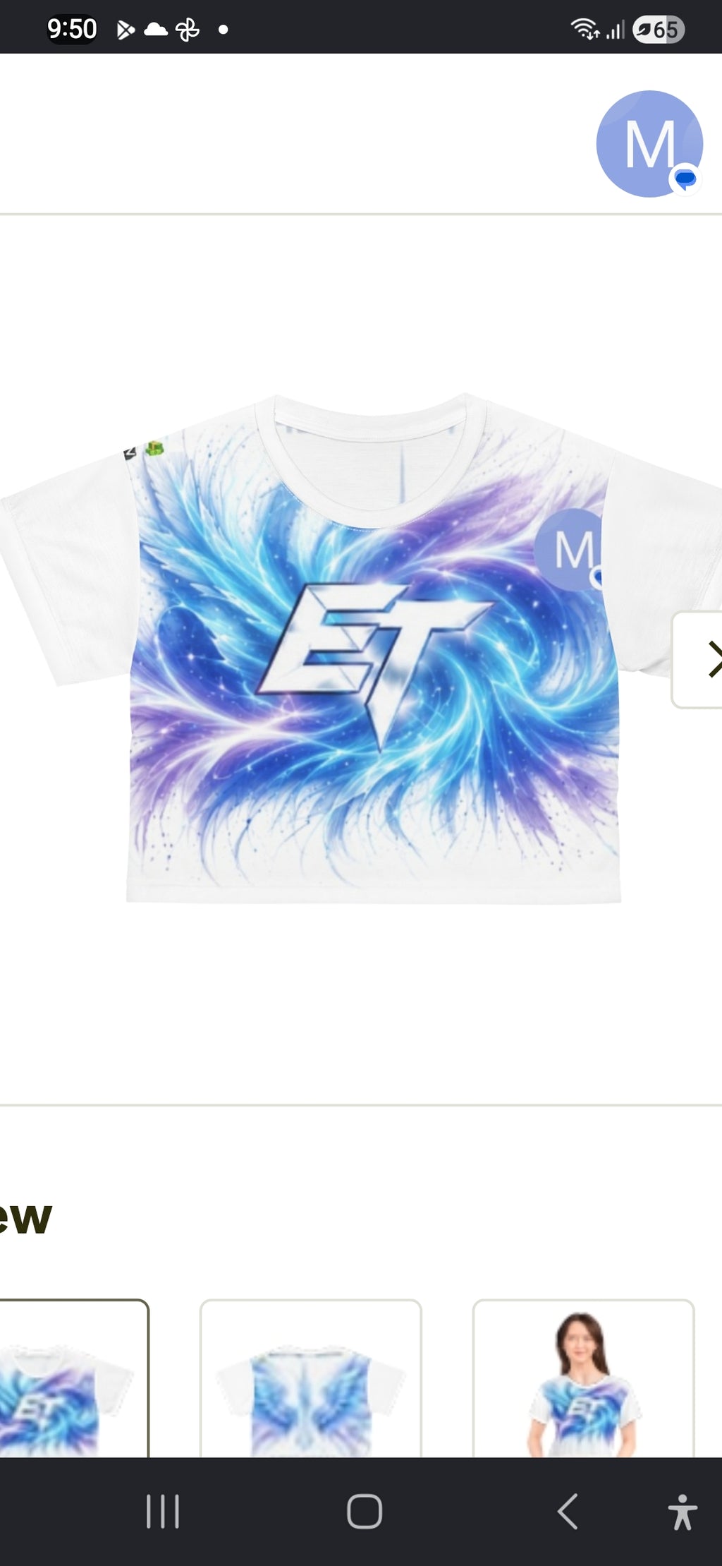 Elite.Tech Women's Aurora Crop Top